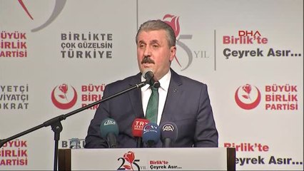 Büyük Birlik Partisi Genel Başkanı Mustafa Destici Açıklamalarda Bulundu-3