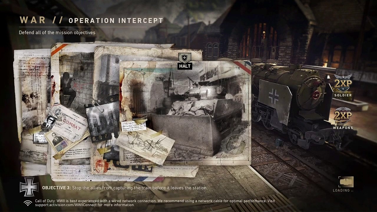 Call of Duty®: WWII* operation intercept dlc map