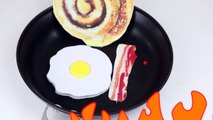 DIY Crafts: 3 Fun DIY Projects - Notebook, Pen, Pencil Case (Weird DIYs To Try) Fried Egg & Bacon