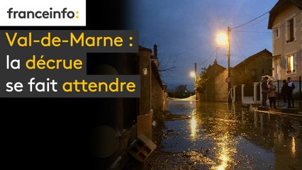 Val-de-Marne : la décrue se fait attendre