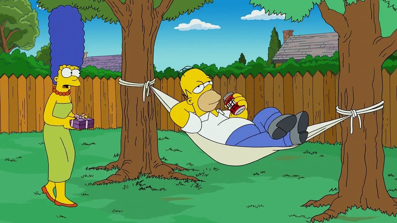Homer Simpson - The hammock is a chore-free zone