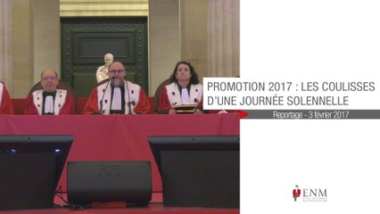 Entrée dans l’institution judiciaire : un jour symbolique