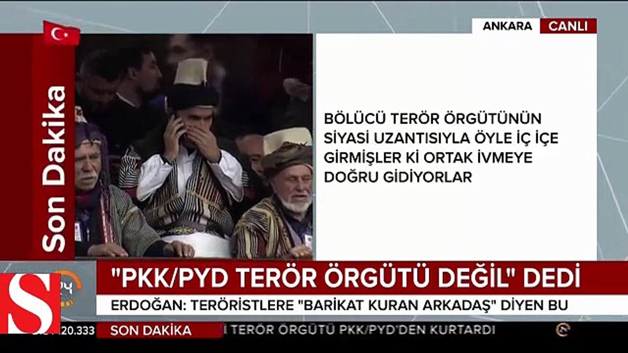 Cumhurbaşkanı Erdoğan: PKK�nın izinden giden CHP�nin ÖSO�ya gelince nevri dönüyor