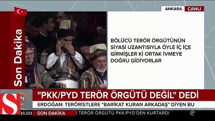 Cumhurbaşkanı Erdoğan: PKK�nın izinden giden CHP�nin ÖSO�ya gelince nevri dönüyor