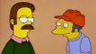 The Simpsons - The new house of Ned Flanders