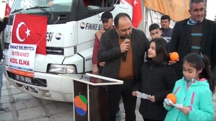 Antalya'dan Afrin'deki Mehmetçiklere 1 Kamyon Portakal