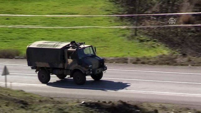 Terör örgütü PYD/PKK hedefleri hava ve karadan ateş altına alınıyor - AFRİN