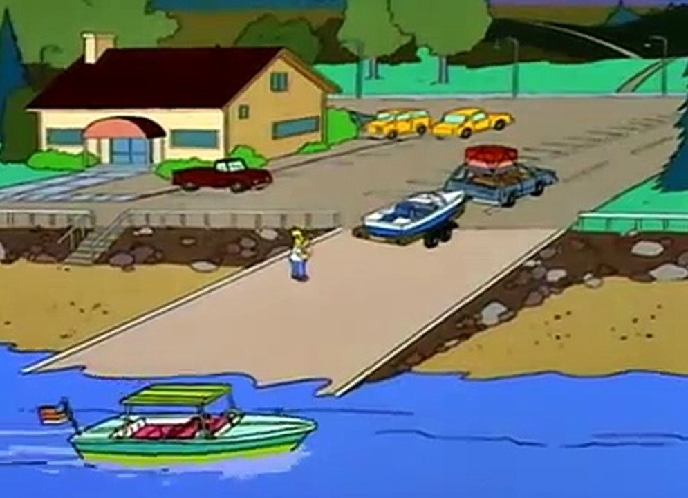 Homer Simpson - Let's go boating!!