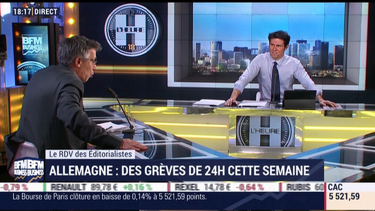 Le Rendez-Vous des Éditorialistes: le secteur métallurgique va procéder à des grèves de 24 heures cette semaine en Allemagne - 29/01
