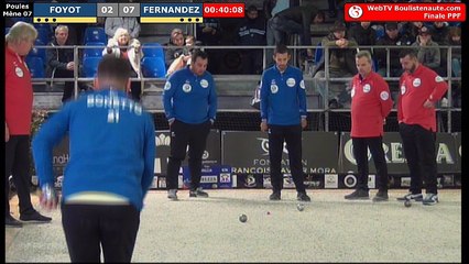 Finale Circuit PPF Pétanque 2017/2018 : Barrage Foyot vs Fernandez