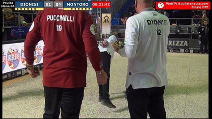 Finale Circuit PPF Pétanque 2017/2018 : Barrage Montoro vs Dionisi