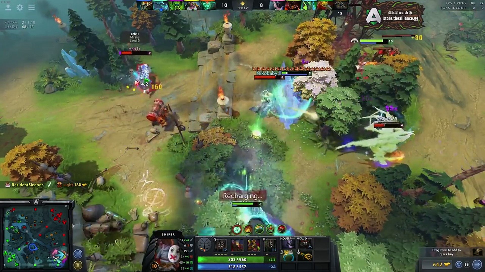 Basher On Ranged Heroes A Scientific Research By Bulldog Video