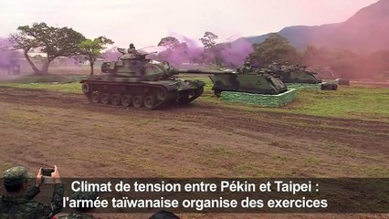 Exercices militaires à Taiwan, climat de tensions avec la Chine