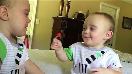 Funny Baby Make A Fun With Other Through Loly pop Must Watch