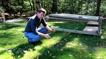 How To Build a Level Shed, tiny houses, barn foundation, platform by Jon Peters