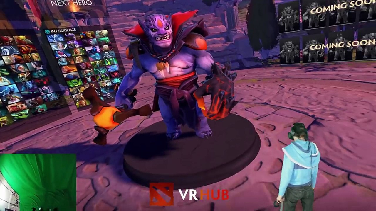 Dota 2 in VR! - Spectator Experience - video Dailymotion
