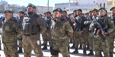 Azez'in Güvenliği Türk Polisinin Eğittiği Komandos'ta