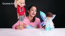 캐리의 스파클걸즈 네일 디자인 인형 장난감 헤어 손톱 꾸미기 놀이 CarrieAndToys