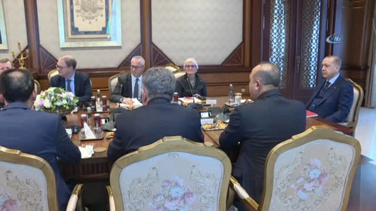 Cumhurbaşkanı Erdoğan, Birleşik Krallık Lordlar Kamarası Heyetini Kabul Etti