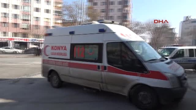 Konya-Üzerine Reklam Panosu Devrilen 4 Yaşındaki Muhammet, Ağır Yaralandı