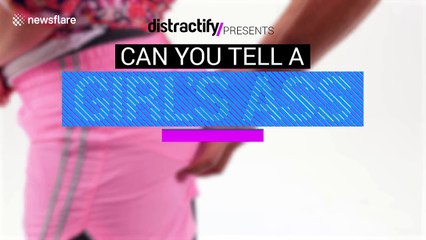 Can you tell the difference between a woman's ass and a guy's just by touch?