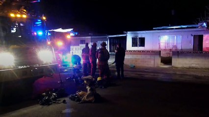 Neighbor thanks firefighters with sweet treats