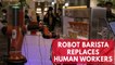 Robot barista replaces human workers in Japan