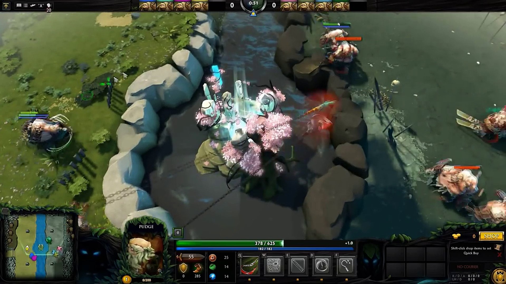 Dota 2 Custom Games Pudge Wars