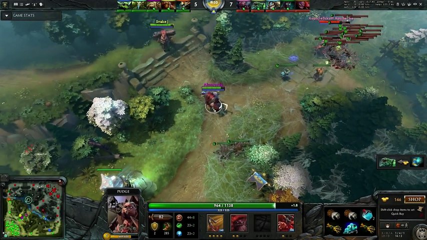 Dota 2 Moments Hook Slam