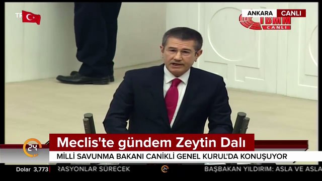 Bakan Canikli: Zeytin Dalı Operasyonu başlatılmasaydı terör örgütü siyasi olarak tanınmak için zemin kazanmaya çalışacaktı