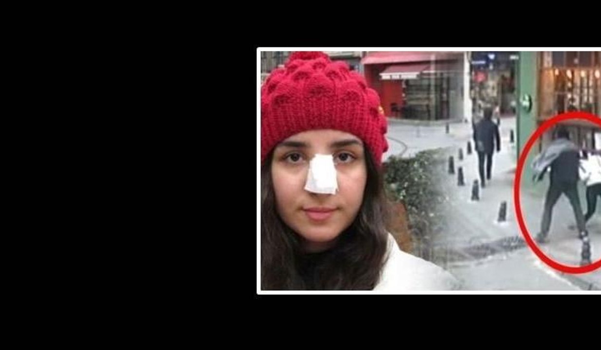 Genç kıza sokak ortasında yumruk atan saldırgan bakın kim çıktı