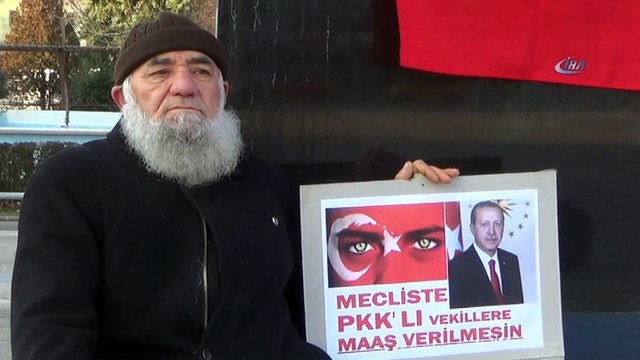 71 yaşındaki vatandaş Afrin için nöbet tutuyor