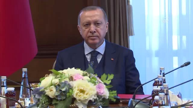 Cumhurbaşkanı Erdoğan, İngiltere Parlamentosu'nun Üst Kanadı Olan Lordlar Kamarası Üyelerini Kabul...