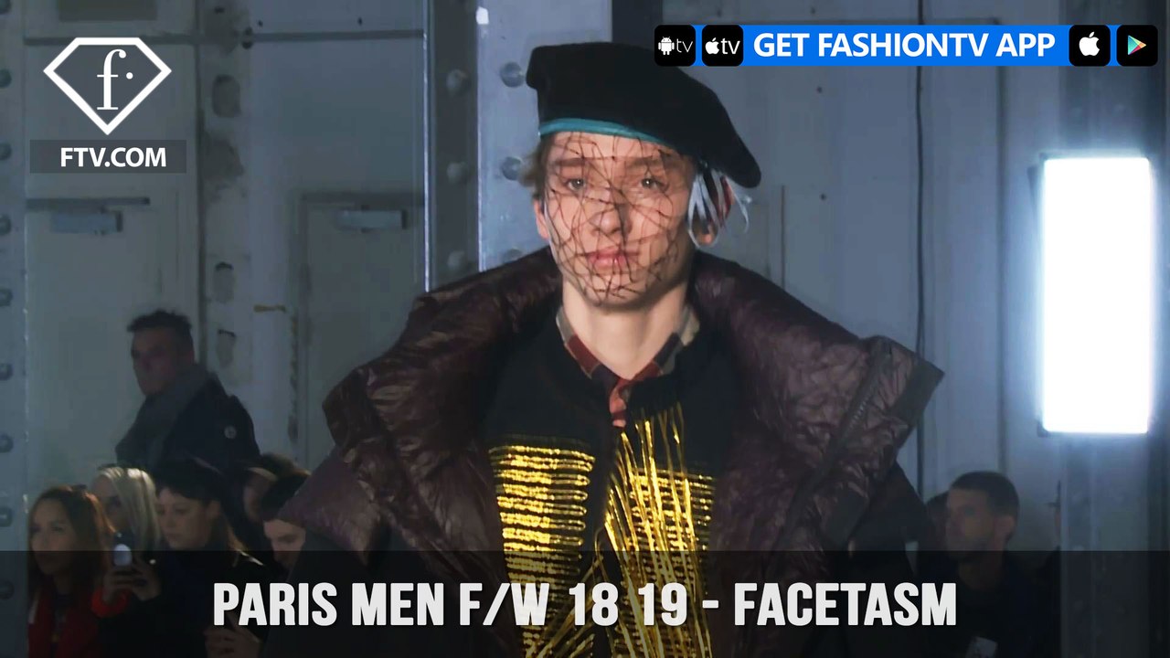 Facetasm Paris Men's Fashion Week Fall 2018 Layers Upon Layers Collection | FashionTV | FTV