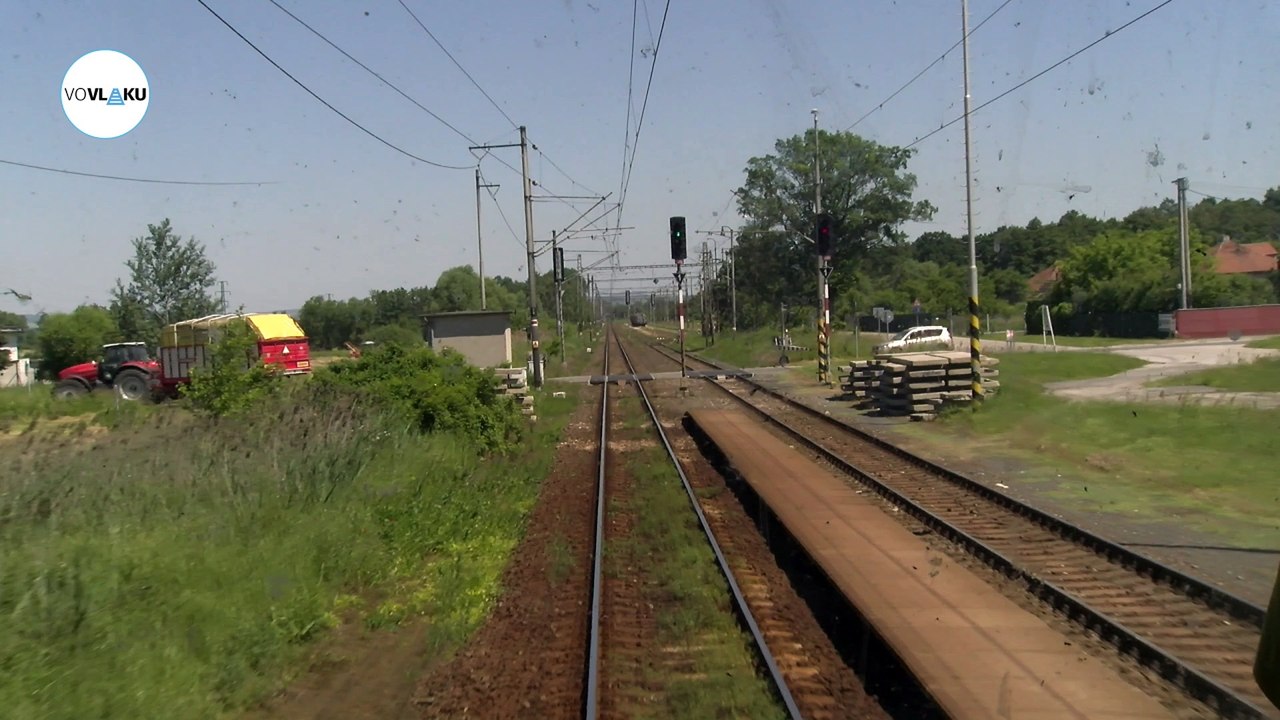 UNIKÁTNY VLAKOVÝ VIDEOPROJEKT: Z Kútov do Trnavy