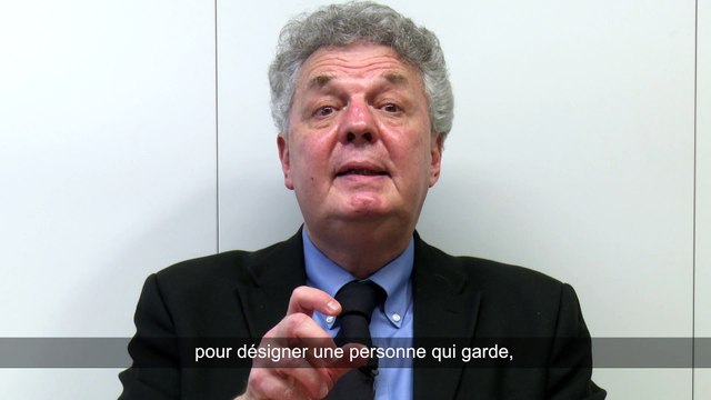 Gardien de prison - Bernard Cerquiglini - Le sens des mots