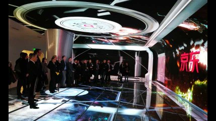 J.D. com: visite futuriste dans l'antre de "l'Amazon chinois"