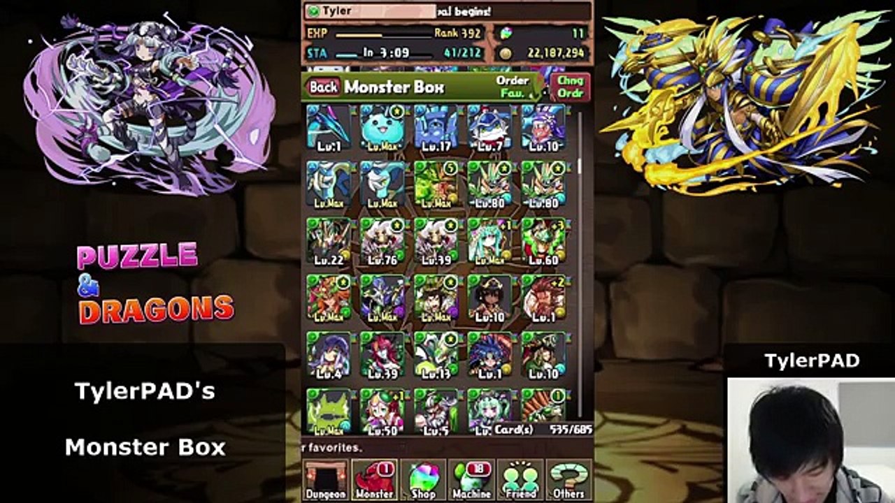 [Puzzle & Dragons] TylerPADs Monster Box
