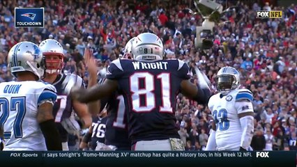 Descargar video: 2014 - New England Patriots quarterback Tom Brady throws 8-yard TD pass to tight end Tim Wright