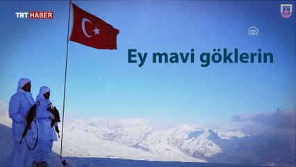 Jandarma'dan "Bayrak Şiiri" paylaşımı