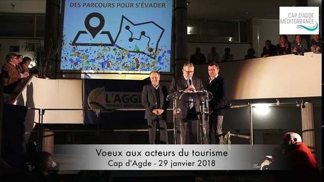 CAP D'AGDE - Vœux aux acteurs du tourisme