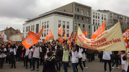 Ehpad : 500 manifestants à La Roche-sur-Yon