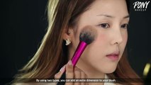 Instagram Makeup - Snowflake Makeup (With subs) 인스타 메이크업 - 눈꽃 메이크업
