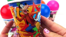Cups and Balls Surprise Toys Disney Pixar Cars Minnie Mouse Minion Masha Fun for Kids Learn Colors