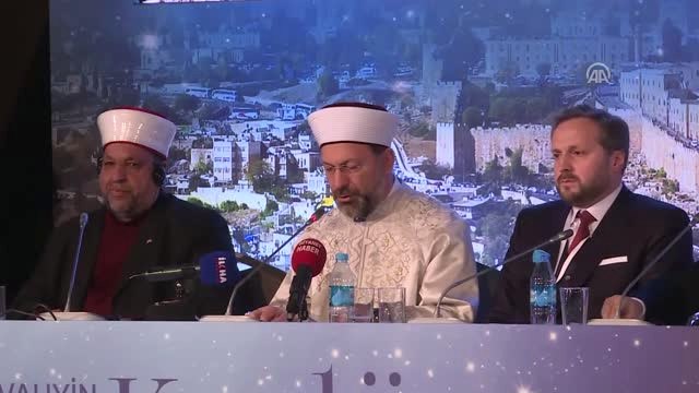Vahyin Kutsadığı Şehir: Kudüs - Diyanet İşleri Başkanı Erbaş (1)
