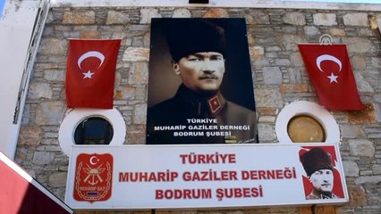 Bodrumlu Gazilerden Zeytin Dalı Harekatı'na Destek