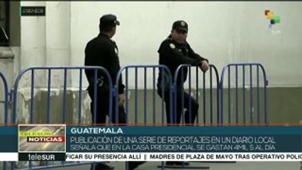 Detienen a exministro guatemalteco por avalar sobresueldo para Morales