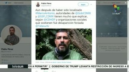 México:hallado adolescente desaparecido tras ser detenido por policías