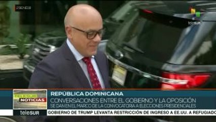 Diálogo venezolano en Santo Domingo continuarán el martes