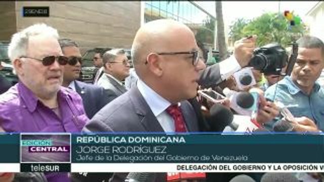 Gob. y oposición de Venezuela retoman diálogo en R. Dominicana